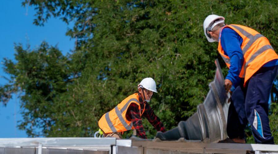 Professional metal roof installation in Milford, NY